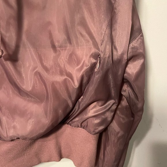 Alo Yoga Running Jacket Double Layer Size Small in Raisin - Picture 5 of 16